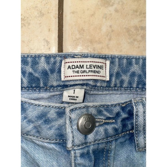 Adam Levine Custom Distressed Washed Denim Jeans Womens Size 1 - Picture 3 of 3